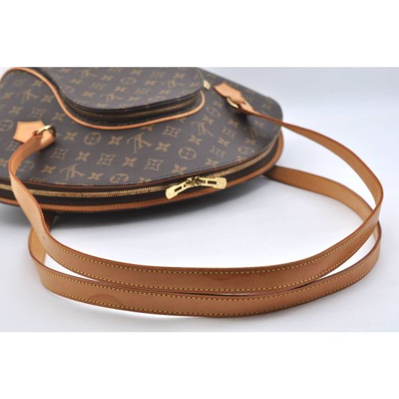 Authentic Louis Vuitton Monogram Ellipse Shopping Shoulder Bag M51128 LV 1405B - Picture 5 of 12